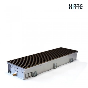  Внутрішньопідлоговий конвектор HITTE NWX 165/410/3000, без вентилятора для вологих приміщень 