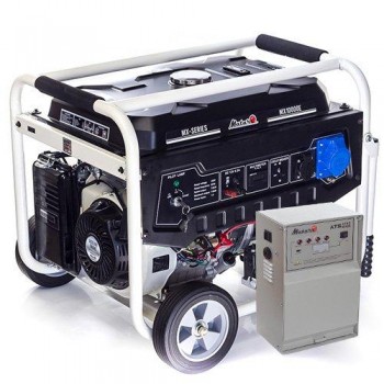  Бензиновий генератор Matari MX10000EА-ATS + Блок керування ATS MATARI 1P50/3P25 (7 кВт, 220В) 