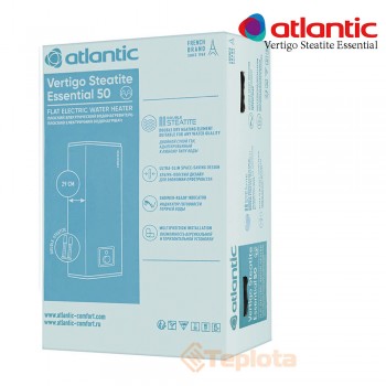  Водонагрівач Atlantic Vertigo Steatite Essential 80 MP-065 2F 220E-S (1500W) (бойлер) 