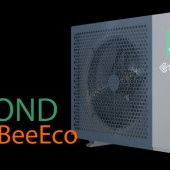  Тепловий насос моноблок MyCond BeeEco 12 кВт (MHCM 12 SU3A) до -25, R290 Inverter 380В 